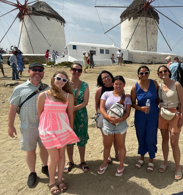 4Hour Mykonos Adventure Walk Town & Minivan Countryside Tour - Starting near the old port