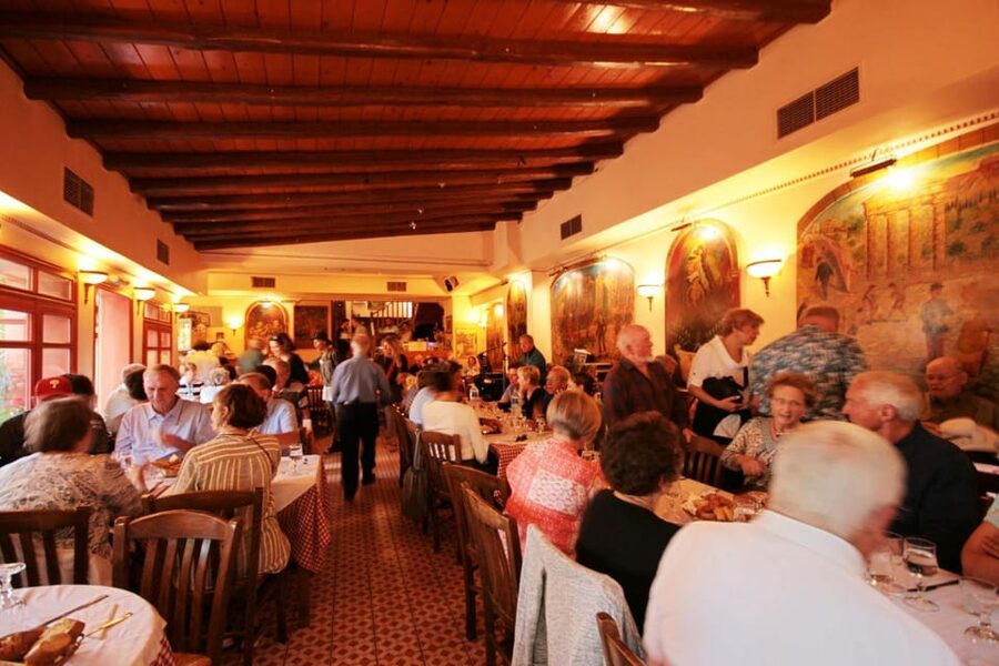 "A Night in Athens: Dinner and Music Under the Stars" - Arriving at the Greek tavern