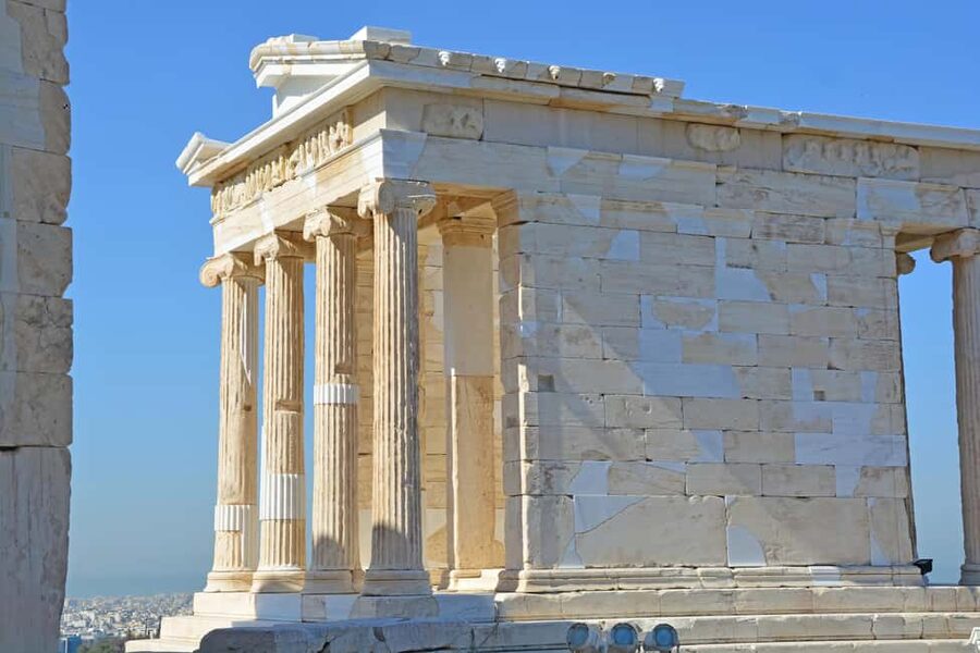 Acropolis: 3D representations & audiovisual self-guided tour - Erechtheion, Athena Nike, and the smaller monuments