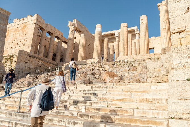 Acropolis and Acropolis Museum Private Tour with Licensed Expert - Herodes Atticus Theater and the end of the hill visit
