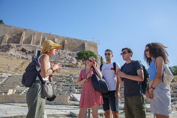 Acropolis & Athens Highlights with Food Tasting - Leaving the ruins for Monastiraki food stops
