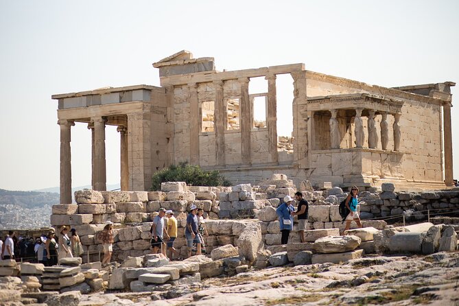 Acropolis & Parthenon Admission Ticket w/ self guided audio tours - Plaka or Acropolis options