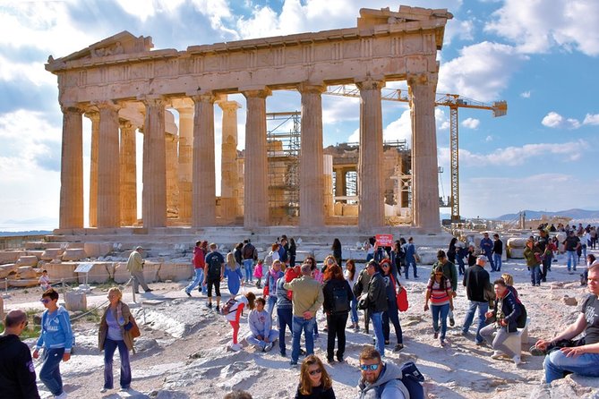 Acropolis Walking Tour, Including Syntagma Square & City Center - Walking the southern slope of the Acropolis