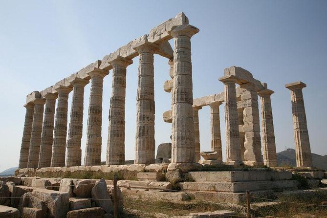 Afternoon English Tour: Sounion with Temple of Poseidon Ticket - At the Temple of Poseidon