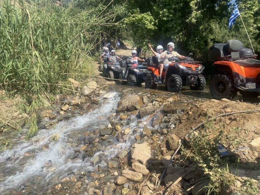 Agia Pelagia Crete Quad Bike authentic backland Tour - Riding out from Agia Pelagia