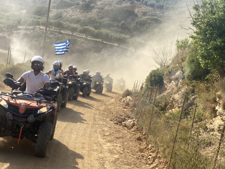 Agia Pelagia Crete Quad Bike authentic backland Tour - Passing El Greco and stopping in Fodele