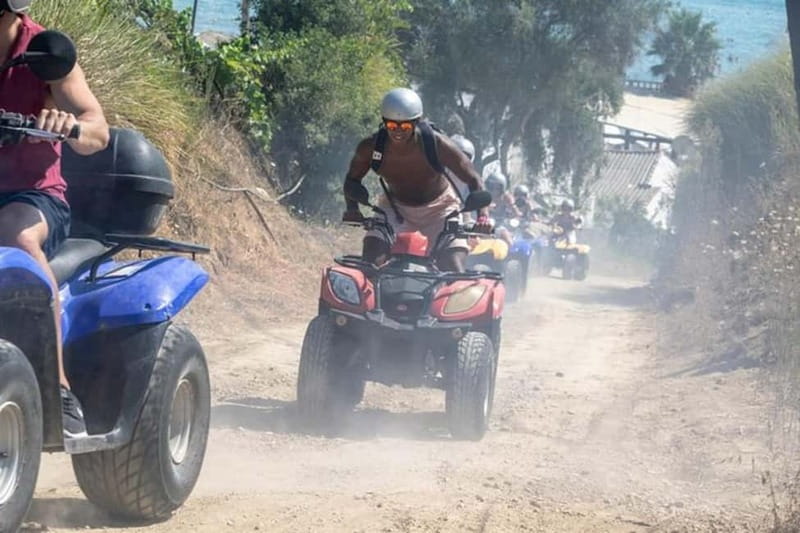 Agios Gordios: Corfu ATV Quad Tour with Lunch at Pink Palace - What the $85 price covers