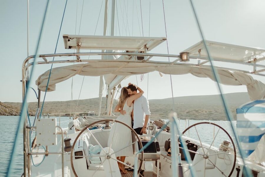 Agios Nikolaos: Golden Hour Sailboat Tour with Wine & Snacks - What to bring for a comfortable half-day