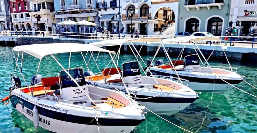 Agios Nikolaos: Motorboat or Speedboat Rental - Agios Nikolaos to Kolokytha Bay