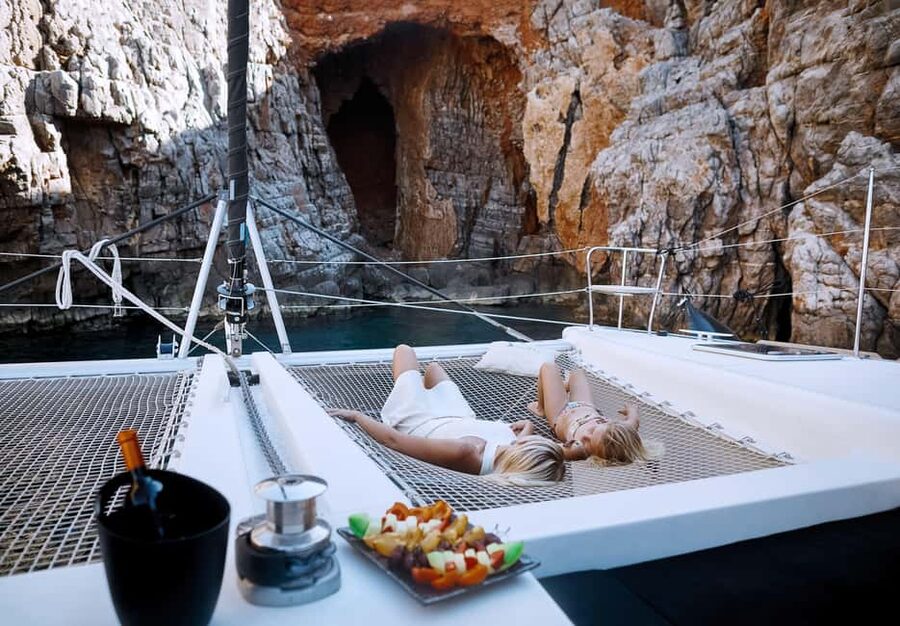Agios Nikolaos: Spinalonga AM Catamaran Cruise with Lunch - The Value of $134 Per Person
