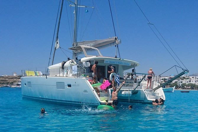 All-Inclusive Catamaran Day Cruise - Stops two and three: clear water, rocks, and cliff jumps