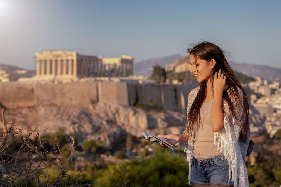 Amazing Athens: Capturing Memories amidst the Acropolis View - Aeropagus Hill and the Parthenon view