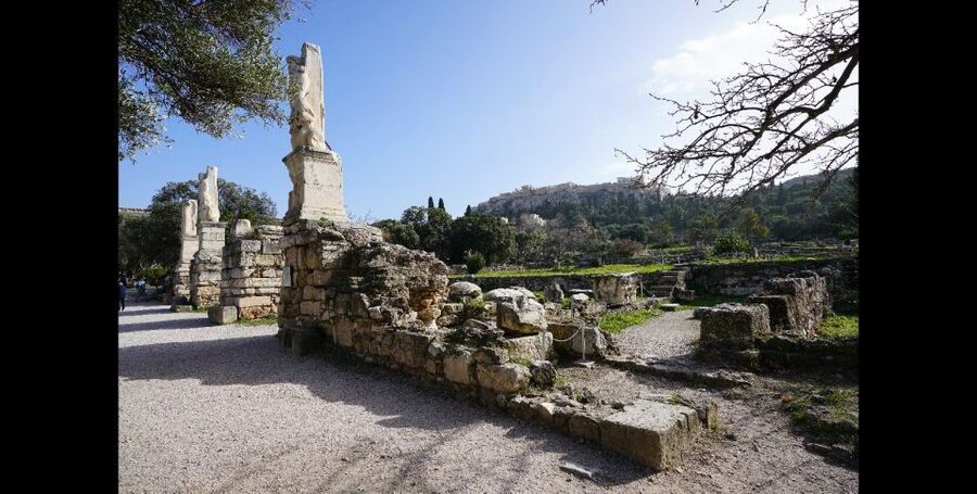 Ancient Agora: Audiovisual self-guided tour with 3D models - The birthplace of democracy, presented visually