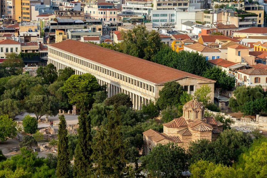 Ancient Agora: Audiovisual self-guided tour with 3D models - Starting with the civic heart of Athens