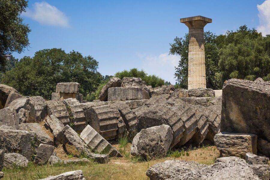 Ancient Olympia: Archaeological Site and Museum Entry Ticket - The Temple of Hera and the sacred Altis