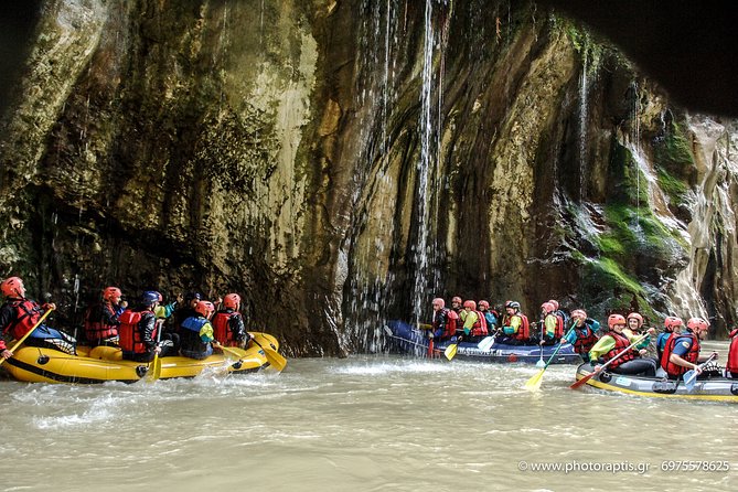Arachthos white water river Rafting: Plaka's Bridge- Tzari - Returning from Tzari to the Alpine Zone base