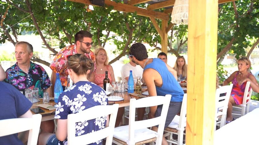 Argassi: Zakynthian Culture & Greek Cooking Class with Lunch - A Greek cooking morning behind Restaurant Green Frog