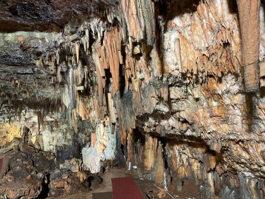 Argostoli: Melissani Lake, Drogarati Cave, and Myrtos Beach - What the $58 price really covers