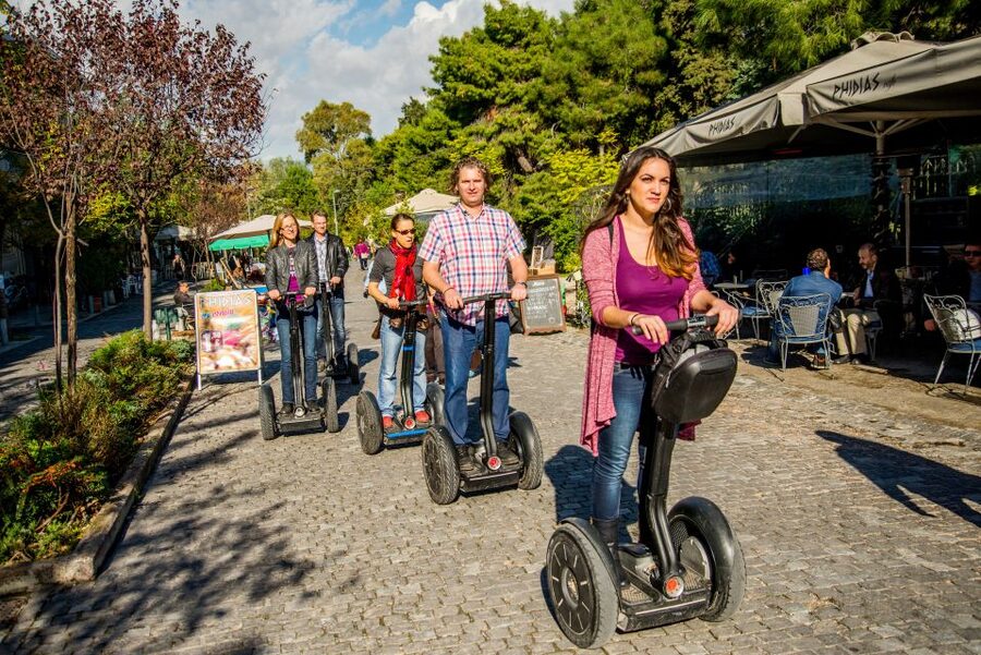 Athens Acropolis 2-Hour Segway Tour - Plaka and the small lanes of Anafiotika