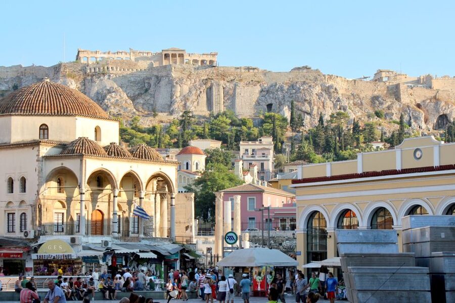 Athens: Acropolis and City Highlights Half-Day Tour - Olympian Zeus, Hadrian, and the city center