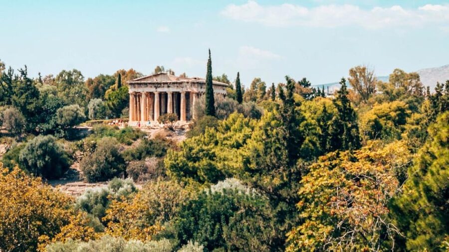 Athens: Acropolis and Mythology Highlights Small Group Tour - The Parthenon, the tour’s central stop