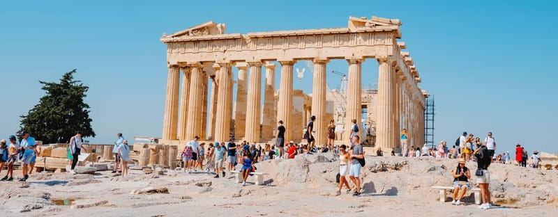 Athens: Acropolis and Parthenon Guided Walking Tour - Passing through the Propylaea