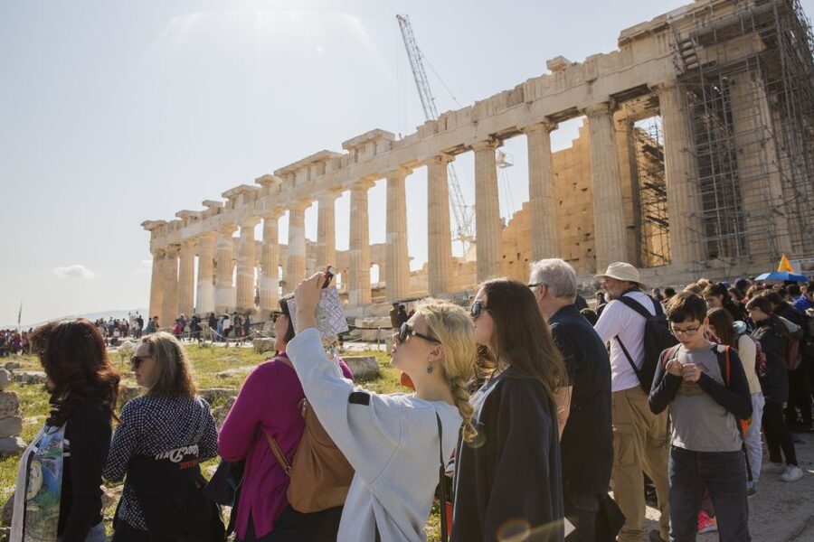 Athens: Acropolis Beat the Crowds Afternoon Guided Tour - The Theatre of Dionysus begins the story