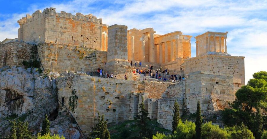 Athens: Acropolis Guided Walking Tour without Entry Ticket - Odeon of Herodes Atticus and the final part of the walk