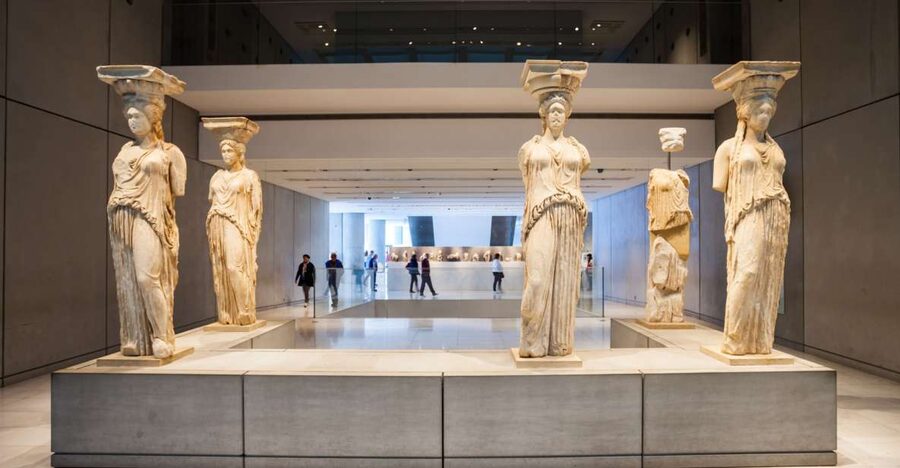 Athens: Acropolis Museum Ticket with Audio Guide - The upper gallery and the view toward the Acropolis
