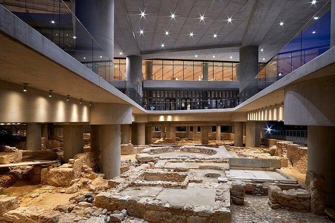 Athens: Acropolis Museum Ticket with Self-Guided Audio tour App - The opening galleries and the ancient city below