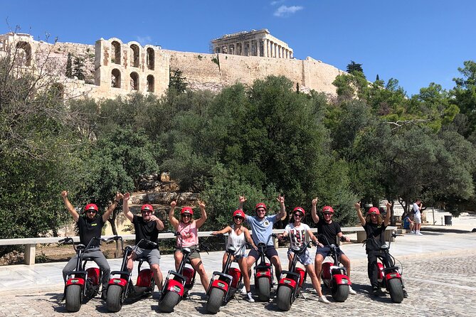 Athens Acropolis Official E-Scooter Guided Tour Fat E-Bike - Why a fat e-scooter works well in Athens