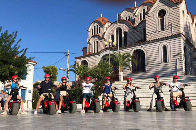 Athens Acropolis Official E-Scooter Guided Tour Fat E-Bike - Mars Hill and Pnyx: Athens from the rocky hills