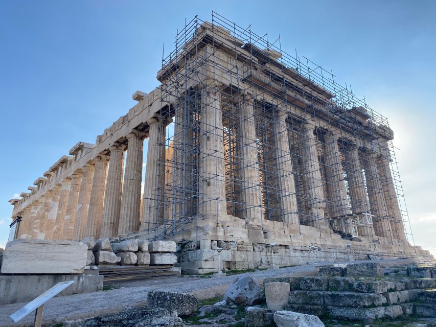 Athens: Acropolis Ticket & Optional Self-Guided Audio Tours - Views over Athens and the Odeon of Herodes Atticus