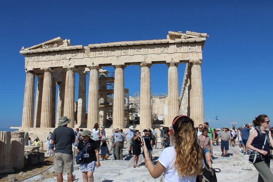 Athens: Acropolis Ticket with Multilingual Audio Guide - Climbing the Great Staircase to the Propylaea