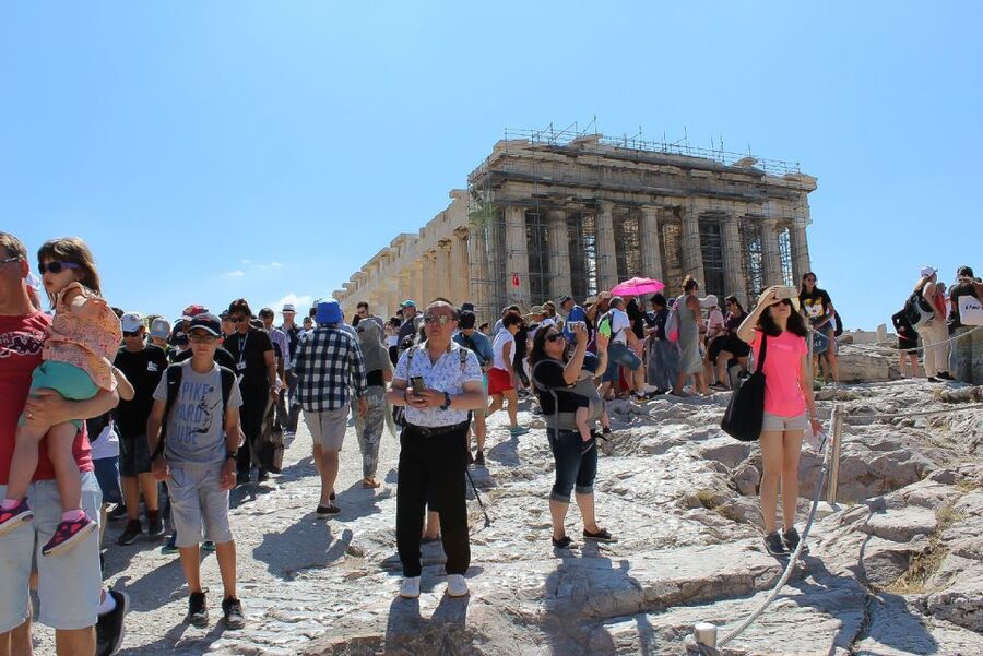 Athens: Acropolis Ticket with Multilingual Audio Guide - The Belvedere viewpoint and Athens below
