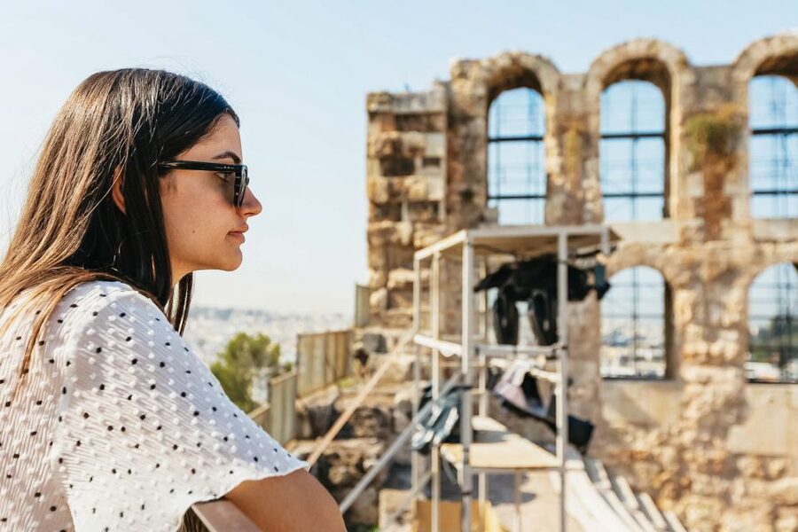 Athens: Acropolis Ticket with Optional Audio or Live Guide - Plaka audio tour and extra city context