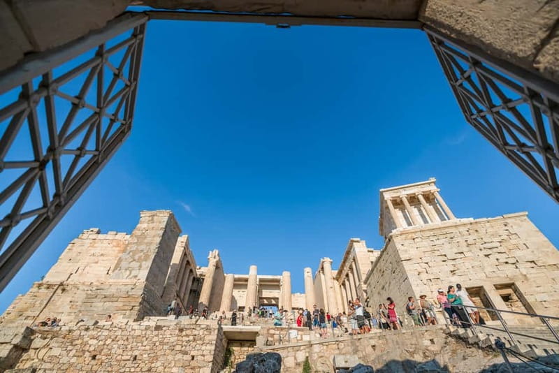Athens: Acropolis Tour with Licensed Guide - The Propylaea and the grand entrance