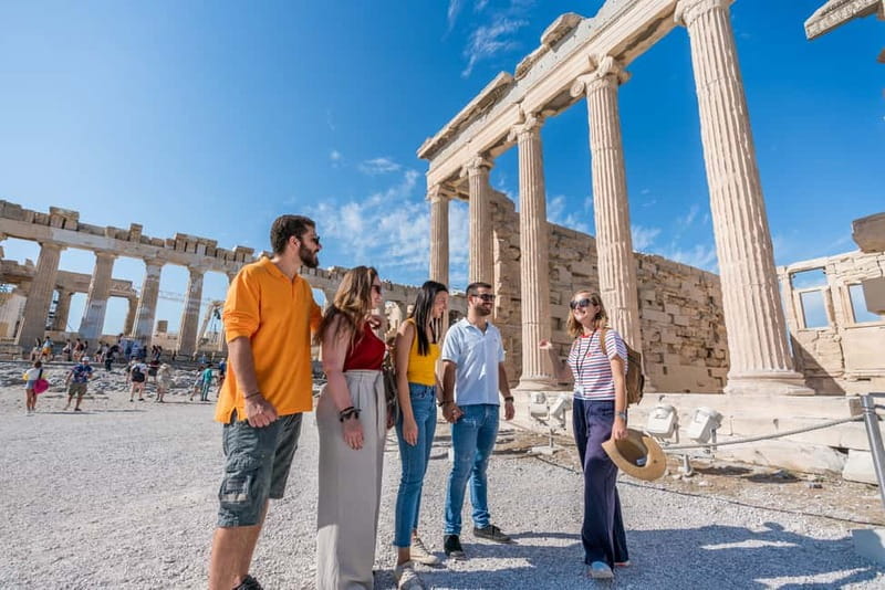 Athens: Acropolis Tour with Licensed Guide - The Theater of Dionysus and the first climb