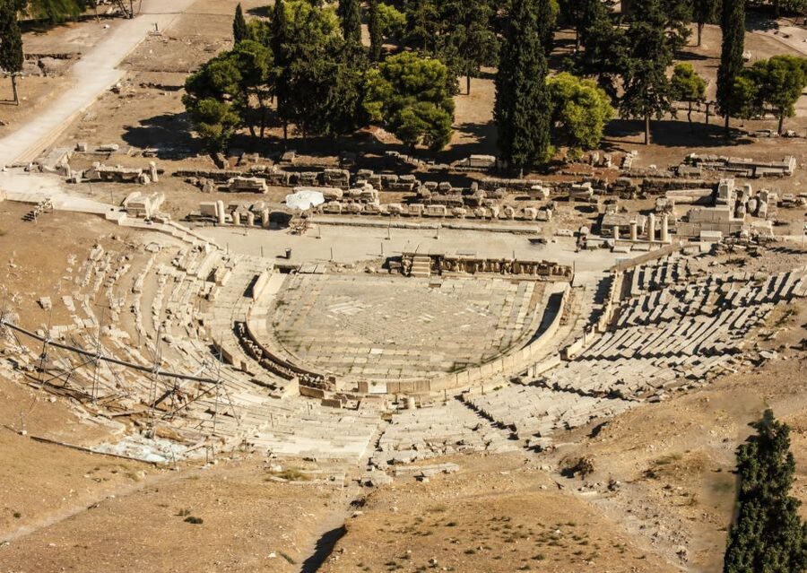 Athens: Acropolis Visit and City Night Tour - The Theatre of Dionysus and ancient performance