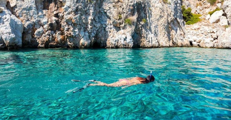Athens: Aegina, Agistri & Metopi Swimming Cruise with lunch - Metopi is the day’s best swim