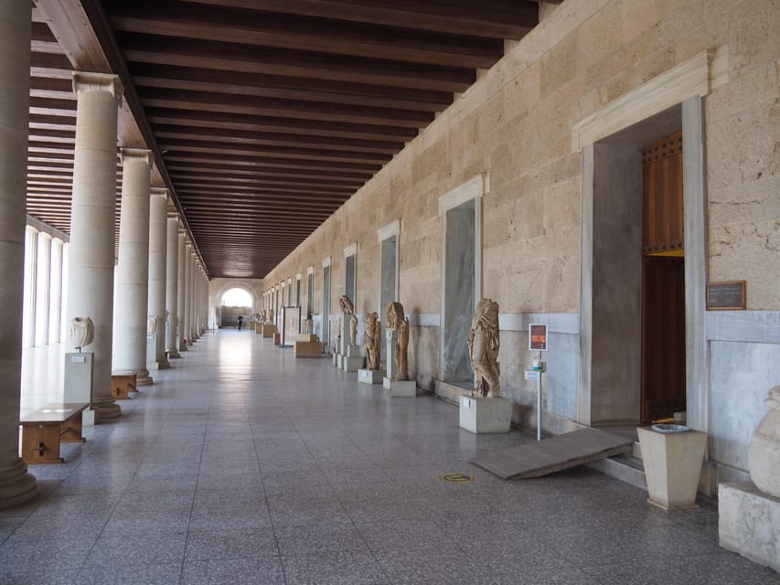 Athens: Agora and Hephaistos Temple Entrance Ticket - Walking through the marketplace and political heart of Athens