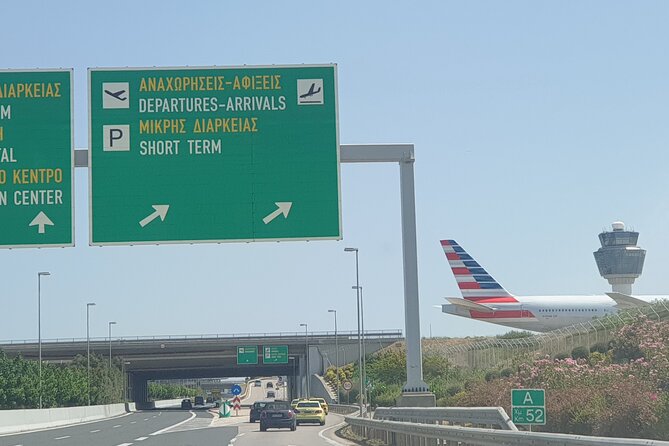 Athens Airport to Piraeus Cruise Terminal- Transfer By Mercedes E Class Wagon - Timing, flight delays, and communication