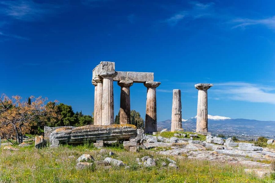Athens: Ancient Corinth & Nafplion Guided Premium Tour - Ancient Corinth brings the history into focus
