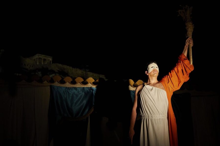 Athens: Ancient Greek Theater Performance - A night view that changes the experience