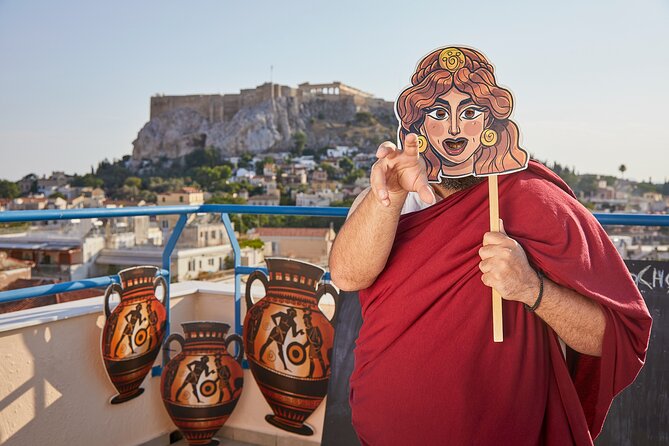 Athens: Ancient Greek Theatre Murder Mystery Experience - A useful break after the Acropolis