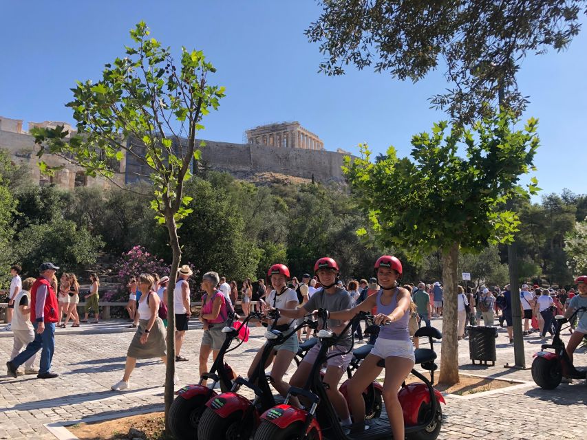 Athens: Award-Winning Acropolis Guided e-Scooter Tour - The guides make the difference