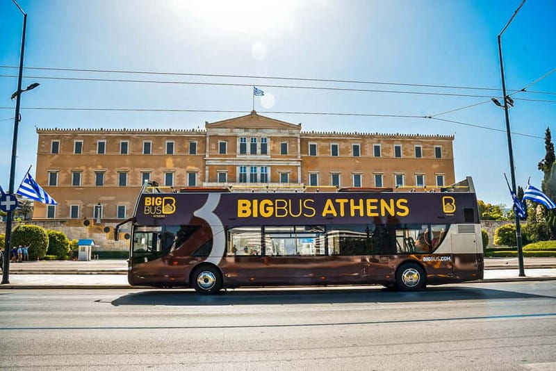 Athens: Big Bus Hop-on, Hop-off Tour by Open-Top Bus - Key points to know before boarding