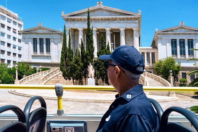 Athens: Big Bus Hop-on, Hop-off Tour by Open-Top Bus - How the audio commentary works