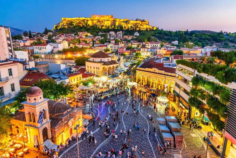 Athens: Big Bus Panoramic Night Tour by Open-Top Bus - What the audio commentary adds