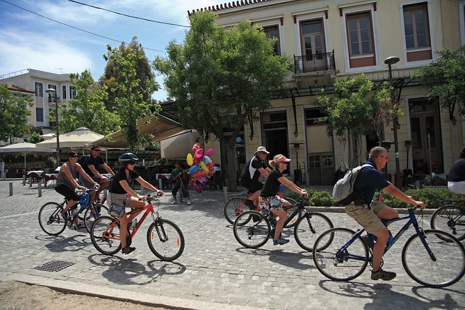 Athens Bike Tour - Ancient Agora: a strong first look at old Athens